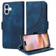 thumbnail image 3 of Carcasa FOXDOCK iPhone 16 Plus de cuero PU, diseño acolchado clásico, protección contra caídas y rayones, 3 of 5