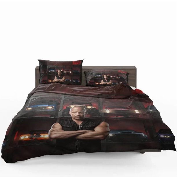 Fast x Adrenaline Rush Quilt Duvet Cover Set Pillowcase Double Bedclothes3-Piece Bedding Set