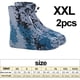 thumbnail image 2 of Cubrezapatos impermeables para la lluvia, reutilizables y plegables, botas hasta el tobillo resistentes a la lluvia y antideslizantes., 2 of 5