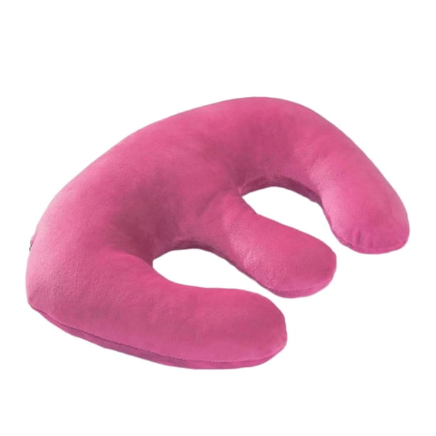 Almohada para El Pecho, Cojín de Almohada de Masaje, Relajante Corporal, Almohada Hueca, Almohada de Apoyo para El Pecho para Salón de Belleza para Do rosa