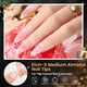 thumbnail image 2 of Puntas de uñas postizas en gel con forma de escarabajos, tamaño mediano, color almendra Etch-X, 2 of 7