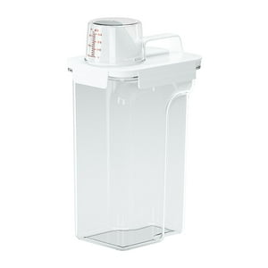 Genérico - Dispensador De Polvo Para Lavandería, Barril De Almacenamiento De Arroz Para Encimera, Para Nueces Y Frijoles, 2800Ml