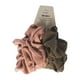 thumbnail image 2 of Set 2 Collets Gordos Gris Y Rosa Palo Brando, 2 of 2