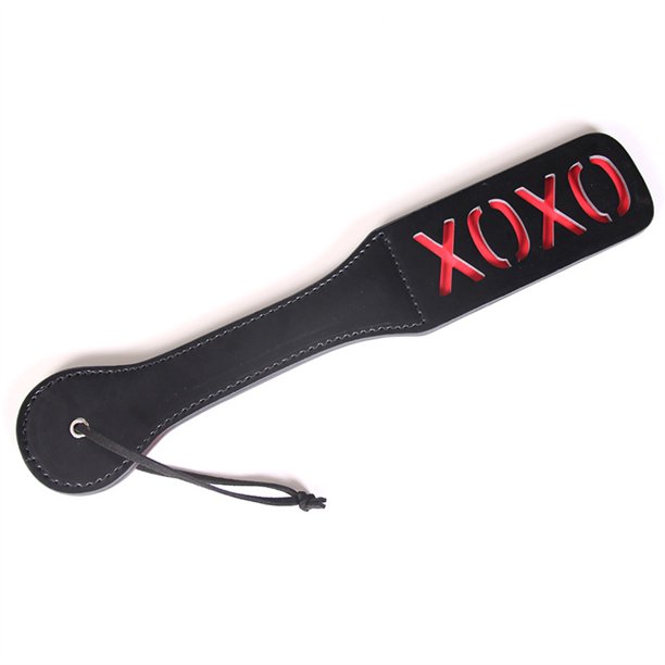1pc BDSM Spanking Paddle for Adults - Faux Leather Slapper Paddle for Sex Play and Role-Play - Enhance Your Sexual Experience