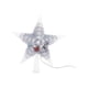 thumbnail image 3 of Adorno Para árbol De Navidad, Estrella De Cinco Puntas Para Decoración Navide?a, Decoración Para árbol De Navidad, 15,5 Cm, Blanco, 3 of 5