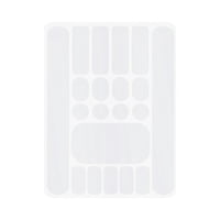 Magideal - Etiqueta Engomada De La Cadena De La Bicicleta, Parche Del Cuadro De La Bicicleta, Cinta De La Cadena De La Bicicleta, Horquillas Traseras, Calcomanía Claro