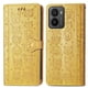 thumbnail image 4 of Funda Cartera FOXDOCK para HMD Fusion , Flip PU con Relieve de Gatos y Perros, Tarjetero y Soporte, 4 of 6