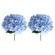 thumbnail image 1 of Ramo De Flores Con Tallos, Flor De Hortensia Para Compromiso, Boda, Fiesta, Azul, 2 Uds., 1 of 5