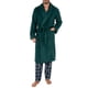 thumbnail image 1 of Forro polar Robe IZOD para hombre, cómodo y suave, color verde oscuro, tallas 2X-3X, 1 of 2