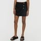 thumbnail image 2 of Skort Mujer Lino Lazo Lateral Negro Corona, 2 of 5