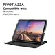 thumbnail image 2 of Funda PIVOT A22A Negro/Clip Negro para iPad (A16) y 10ª generación, 2 of 8