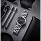 thumbnail image 3 of Reloj BUREI Fashion analógico de cuarzo de acero inoxidable para hombre, 3 of 7