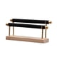 thumbnail image 1 of Organizador Del Almacenamiento De La Joyería Del Estante Del Almacenamiento De Los Anillos Con La Capa Del Negro 2 Del Organizador De Los Anillos De La Barra De Esponja, 1 of 3