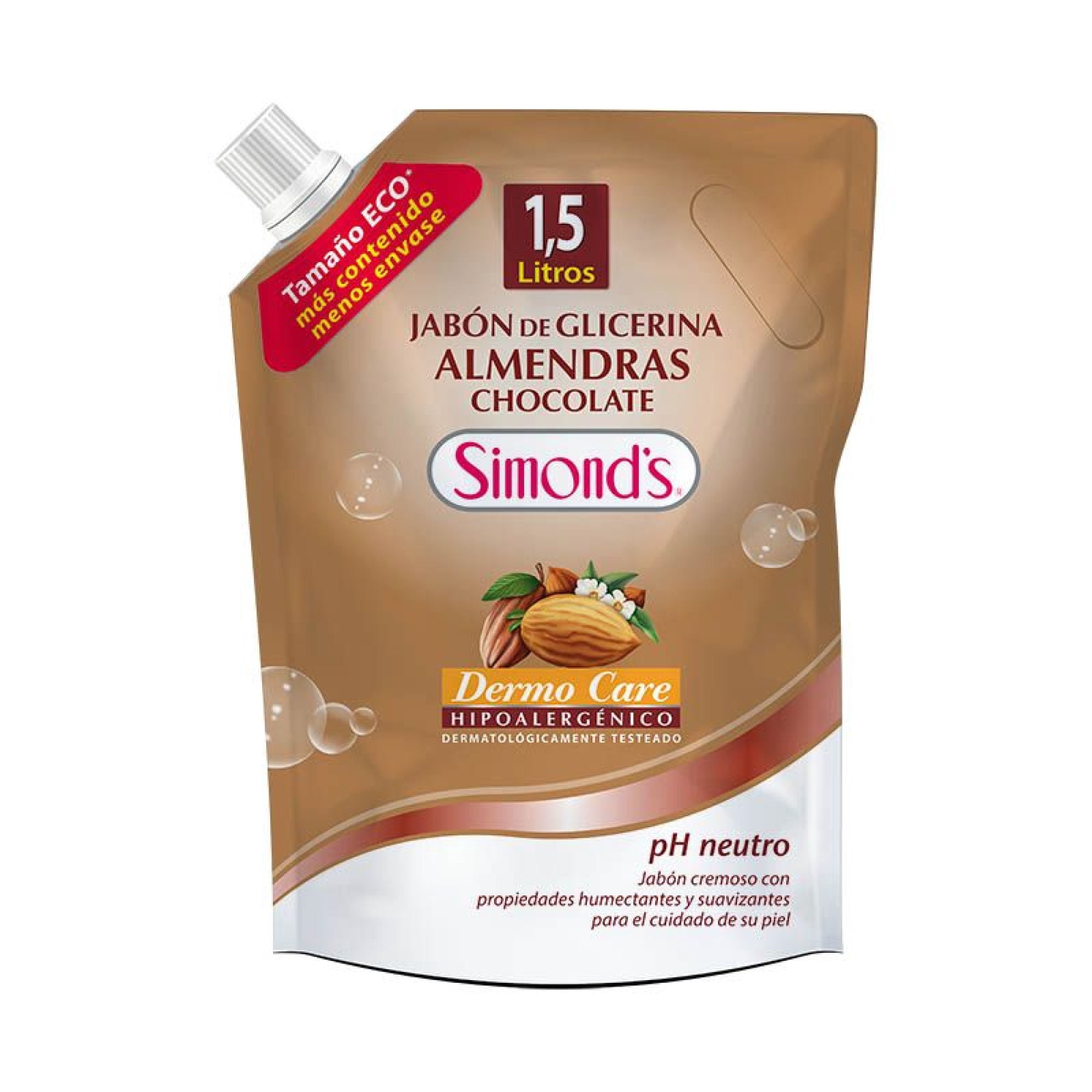Simond’S - Jabón Dermo Almendras Chocolate Doy Pack