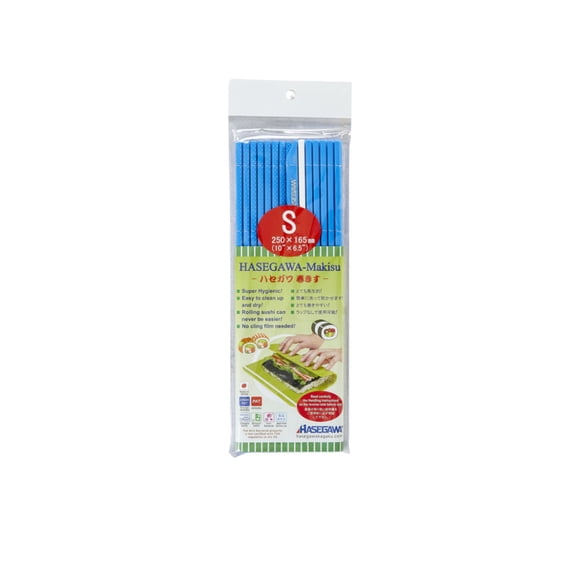 Esterilla De Sushi Antibacterial Makisu Hasegawa "S" Azul