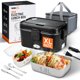 thumbnail image 1 of 1.8L Heated Lunch Box for Men, Portable Food Warmer for Car, 1 of 3