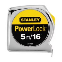 Cinta Métrica Powerlock 5M/16 Stanley 33-158 Amarillo