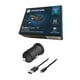 thumbnail image 5 of Cargador Automovil Carga Turbo USB Tipo C Negro, 5 of 5