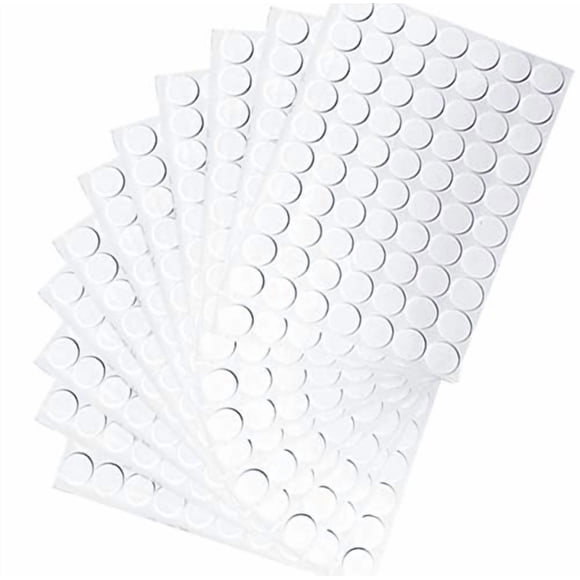 Masilla adhesiva HuhuDo redonda 20 mm – paquete de 910 unidades