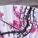 thumbnail image 5 of Abanico plegable Chinshwehaw con delicado diseño de flor de cerezo, 5 of 9