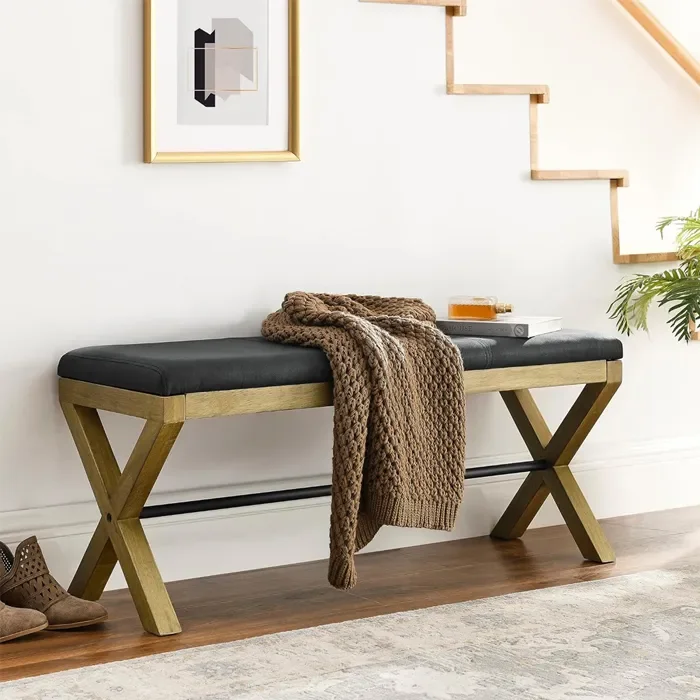 Msa Muebles Santa Ana - Banqueta Black Timber