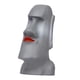 thumbnail image 5 of Estatua De La Isla De Pascua Femenina En Miniatura De 4,8 Cm Para Decoración De Mesa De Comedor, Estilo Versátil B, 5 of 5