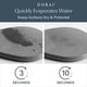 thumbnail image 2 of Set de macetas y platillos Dorai Home Stone para plantas de interior, x2, 2 of 8