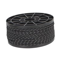 Magideal - Cuerda Guía Para Tienda De Campaña, Cuerda Estable Multiusos De Alta Densidad, Cuerda Para Tender La Ropa, Cuerda Para Acampar, Lona, Toldo, Lona, Negro