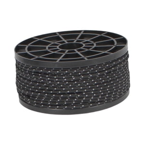 Magideal - Cuerda Guía Para Tienda De Campaña, Cuerda Estable Multiusos De Alta Densidad, Cuerda Para Tender La Ropa, Cuerda Para Acampar, Lona, Toldo, Lona, Negro