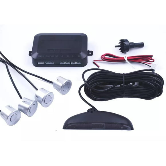 Kit Sensor Retroceso para Automóviles Gris Plata