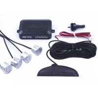 Genrico - Kit Sensor Retroceso Para Automóviles Gris Plata