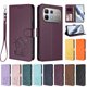 thumbnail image 3 of Infinix Note 60 Pro 5G Funda Billetera de Gato, Morado Oscuro, 3 of 6