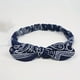 thumbnail image 1 of Paisley Print Boho Head Band Women's Soft Headbands Vintage Bowknot Elastic Hairbands Trendy Hair Accessories, 1 of 5