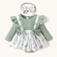 thumbnail image 1 of Conjunto De Body Vestido Manga Larga + Diadema Para Niñas Primavera Verano, 1 of 3