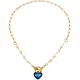 thumbnail image 1 of Collar Miranda con Cristal austriaco perlas de Rio chapado en oro 18k, 1 of 3