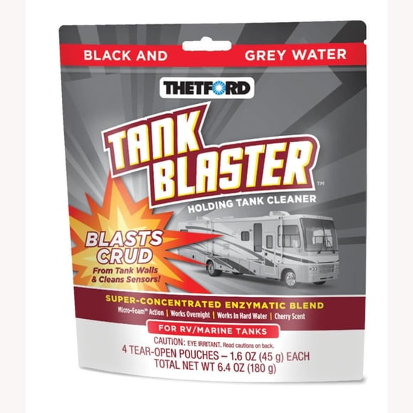 Limpiador de sensores de nivel Tank Blaster Thetford 96527, 4 x 50 ml