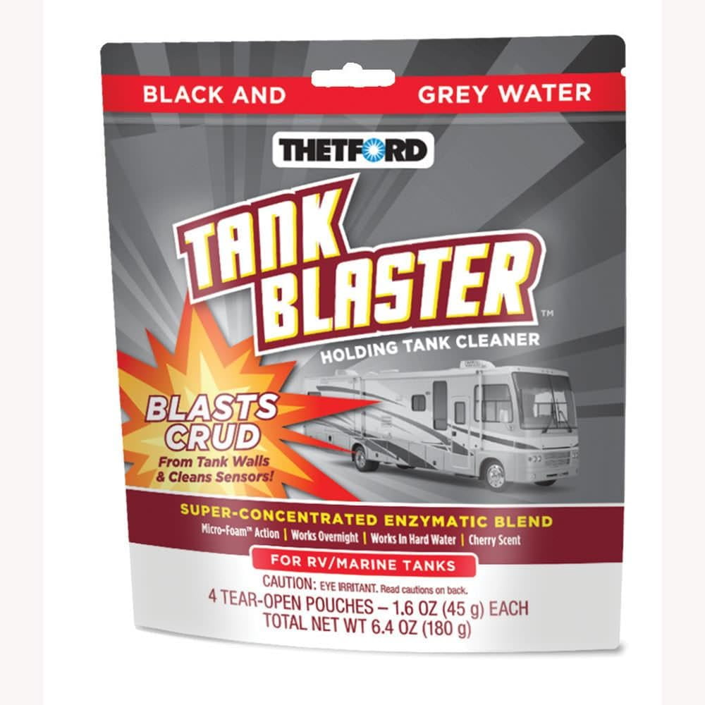 Limpiador De Sensores De Nivel Tank Blaster Thetford 96527, 4 X 50 Ml