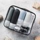 thumbnail image 4 of Set de botellas de viaje DEPOZA Depoza, paquete de 16 unidades, silicona, color negro, 4 of 9