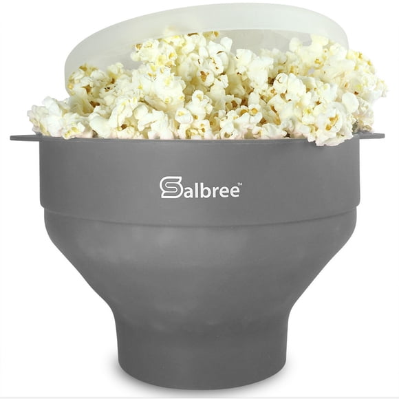 Palomitero Salbree de Silicona Plegable sin Aceite para Microondas