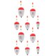 thumbnail image 3 of 10 Piezas De Espuma EVA Flotadores Luminosos Flotador De Pesca Bobber Sea Rock Pesca 10-50g, 3 of 5