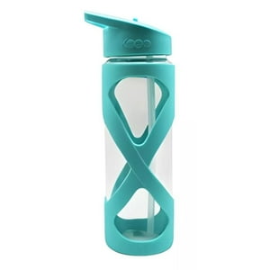 Disparo - Botella Keep Vidrio 532Ml Hidratacion Deportes Outdoor Turquesa