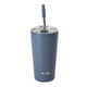 thumbnail image 1 of Vaso térmico Mr. Coffee Java Quest 473 ml, azul, con tapa y sorbete, 1 of 5