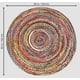 thumbnail image 3 of Alfombra COTTON CRAFT 150 cm redonda multicolor chindi, 3 of 8