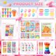 thumbnail image 3 of Set de obsequios para fiestas BenLouis Candyland Ice Cream Donut Kids, 3 of 7