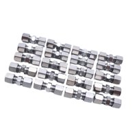 Ioensy - Conector De Línea De Freno De 20 Piezas, Alto Rendimiento, Fácil De Instalar, Conector Rápido