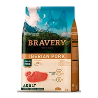 Bravery - Alimento Super Premium Para Perros Adultos Razas Medianas Y Grandes Sabor Cerdo 12 Kg