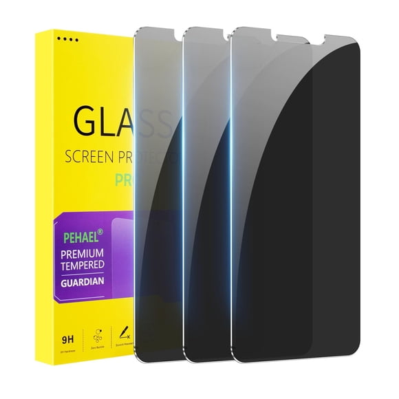 Protector de Pantalla PEHAEL iPhone 11 XR 6.1" Privacidad Paquete de 3