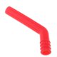 thumbnail image 1 of Tubo De Escape RC, Silenciador, Tubo De Extensión, Goma De Silicona Para 1/8 1/10, Rojo, 1 of 5