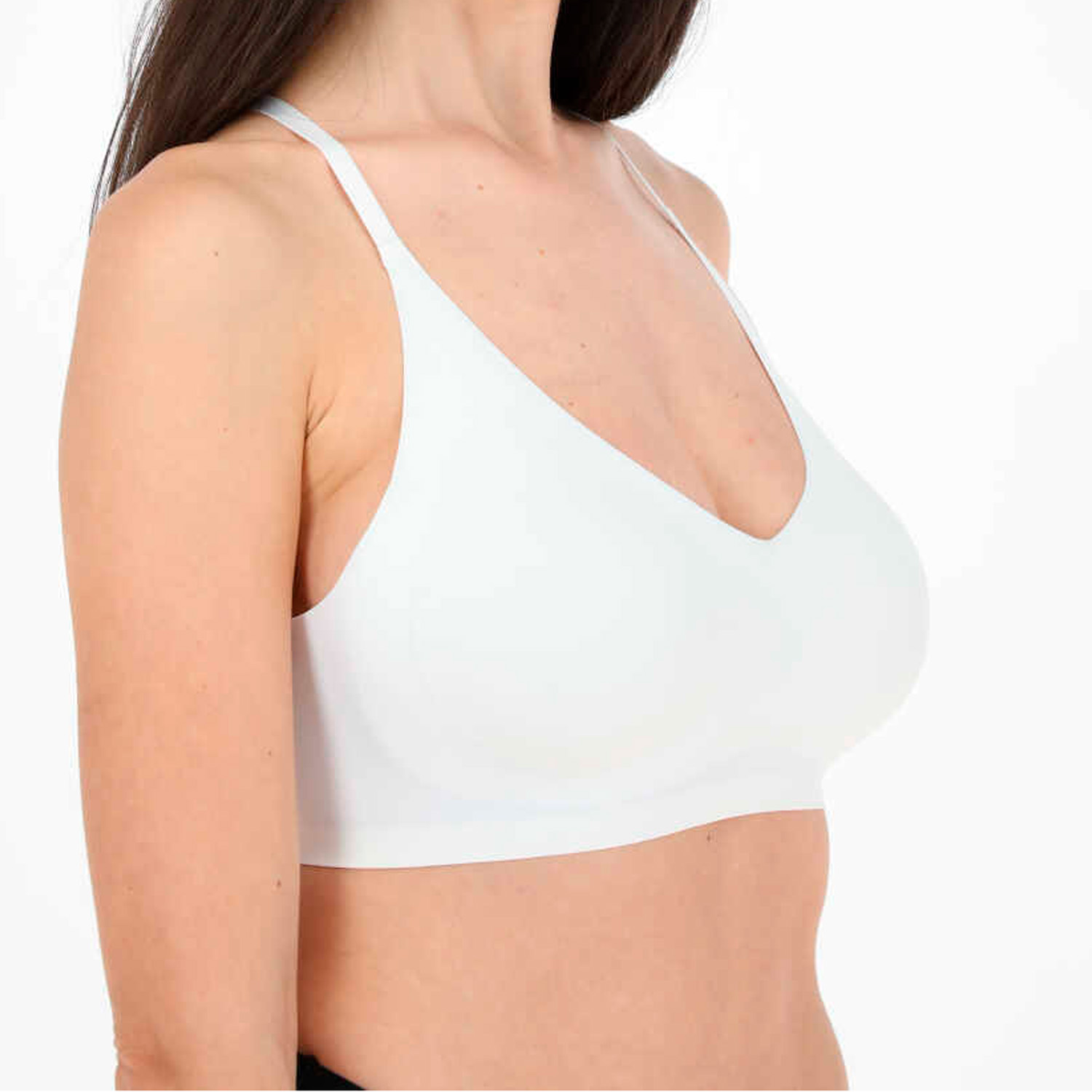 Sosten Seamless Espalda Encaje Flores Mujer 13275-1
