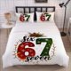 thumbnail image 1 of 3pcs Christmas 67Th Anniversary Themed Bedding Set Including Duvet Cover And Pillowcases Soft And Comfortable, 1 of 5